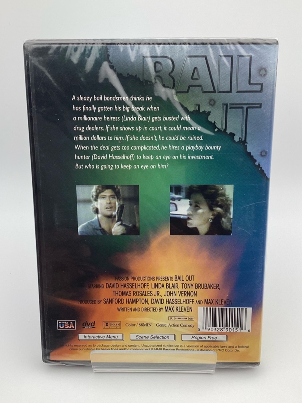 Bail Out DVD 1989 David Hasselhoff Linda Blair - Picture 2 of 4